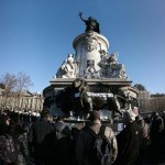 Manifestação em Paris