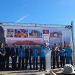 Presidente Fernando Jorge inaugura Trilho