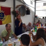 Maria de Fátima discursa