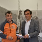 Luís Pereira com Carlos José Lopes Ramos
