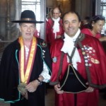 Confrades Paulo Vistas, Presidente da Câmara de Oeiras com Paulino Fernandes