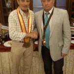 Vice-Presidente das Confrarias Europeias com Paulino Fernandes