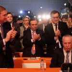 Pedro Santana Lopes fortemente ovacionado