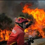 Permalink to: ( Em actualização) Fogo grave na Sertã faz já 10 feridos, 9 bombeiros e 1 civil Bombeiros combatem na Sertã